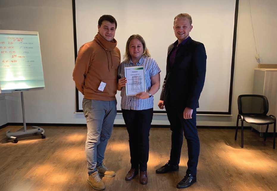 Смерфит Каппа Россия получила награду HEINEKEN за высокий уровень сервиса при подготовке к запуску новых продуктов