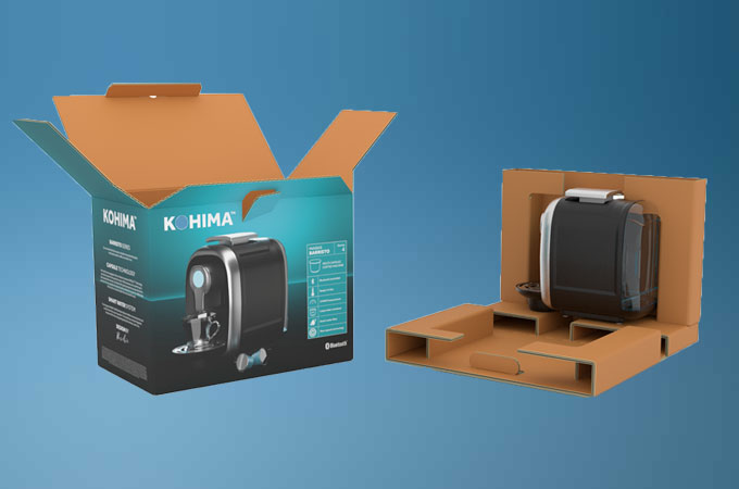 Pappersbaserade inreden, stötdämpande förpackningar, inreden