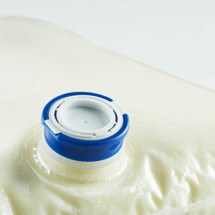 Bag-in-Box-förpackningar, Påsar för mejeri