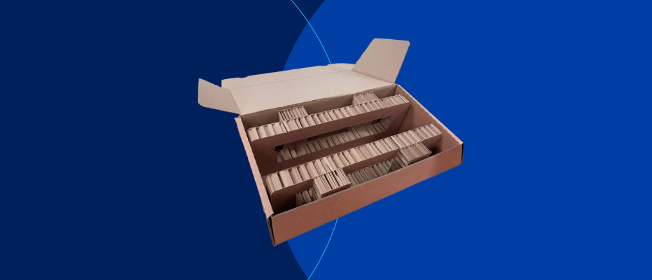 Industrial packaging box