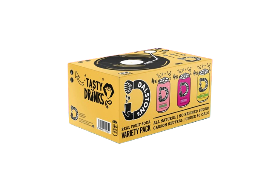 Dalstons soda premium packaging