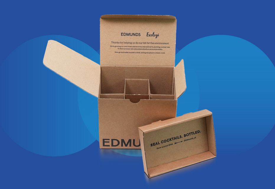 Edmunds cocktail packaging box