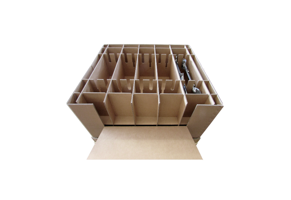 Automotive components packaging box