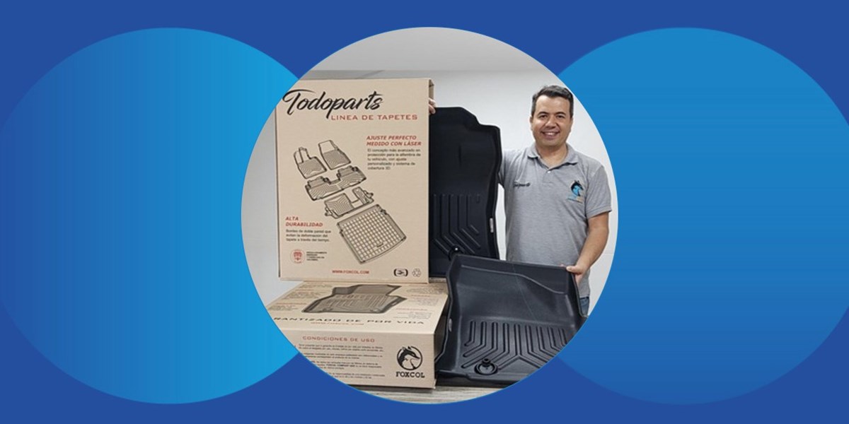 Auto Car mats packaging