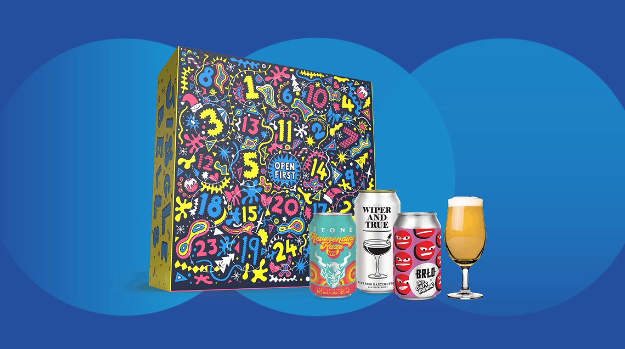 Beer advent calendar packaging