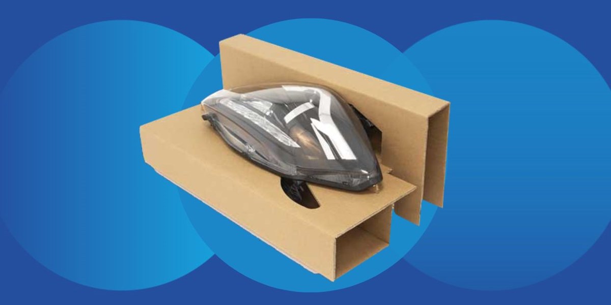 Car headlight packaging