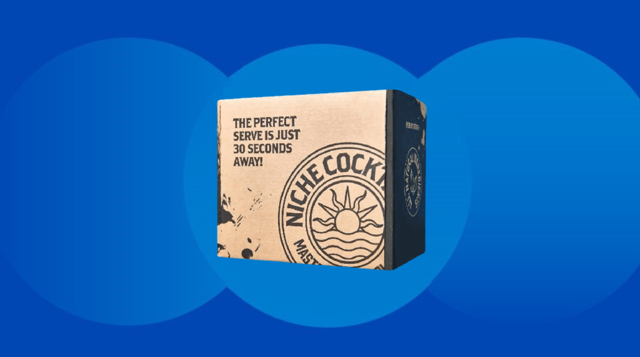 Cocktail packaging box