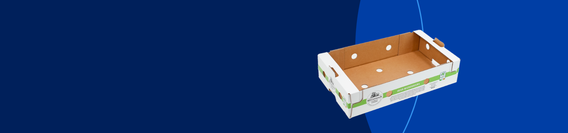 Fresh produce water resistant box