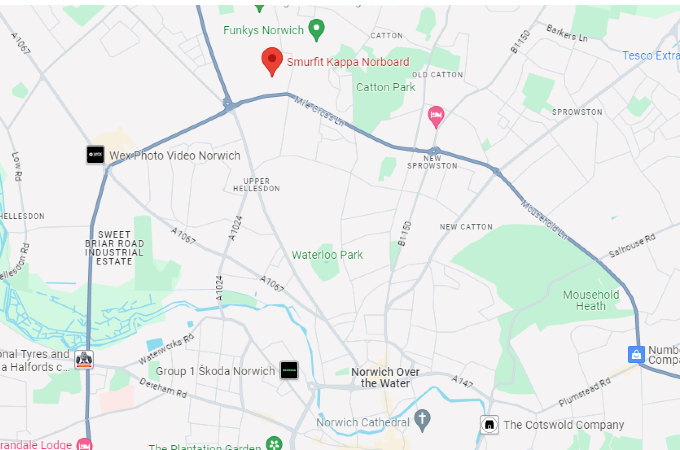 Smurfit Kappa sheetfeeding jupiter road