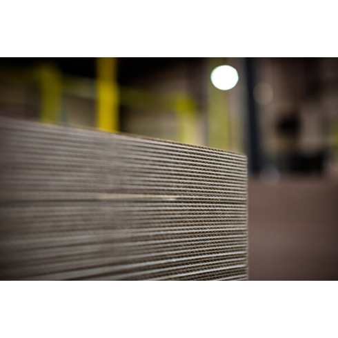 Laminated grade cardboard sheet