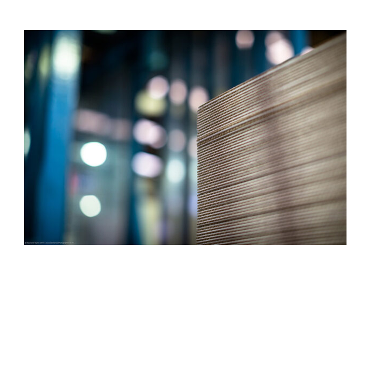 Pre-printed cardboard sheet