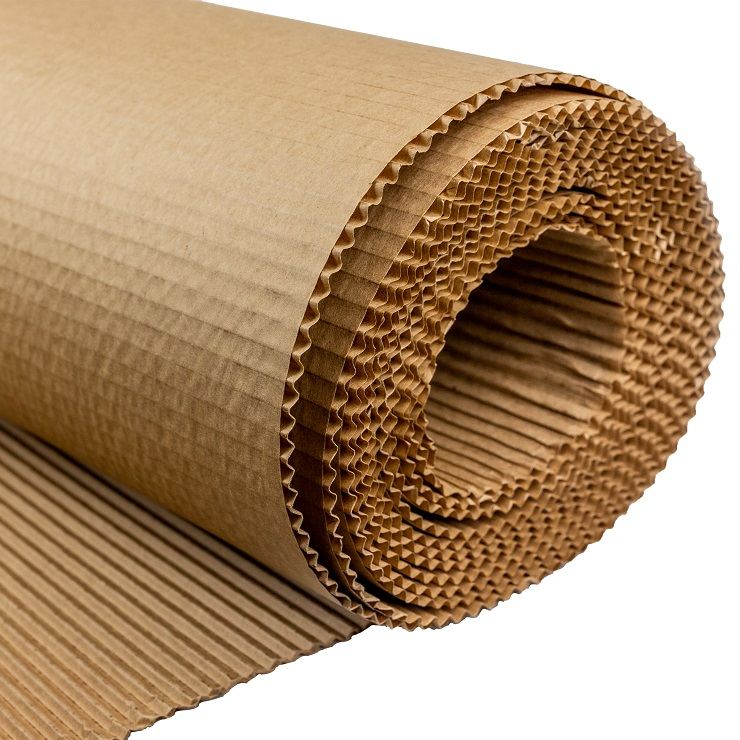 roll of single face corrugate