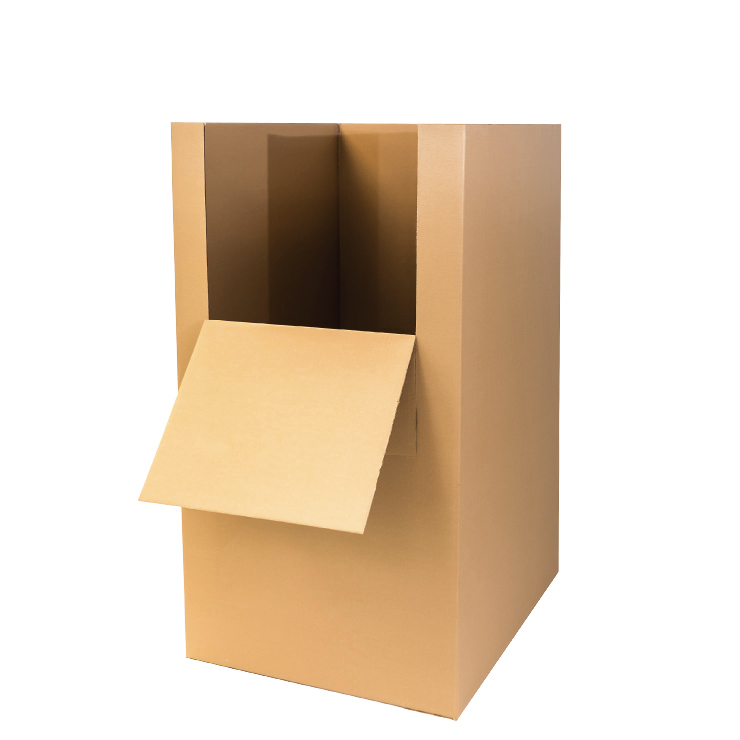 Bulk produce box shippers