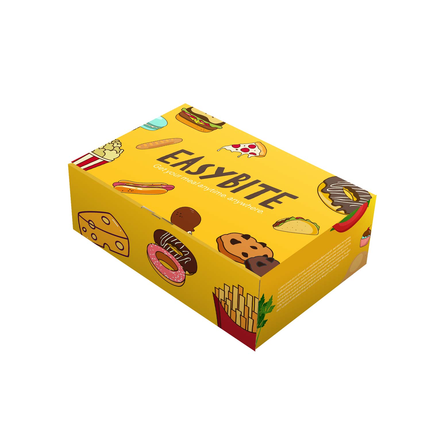 Meal Kit Packaging Box Closed