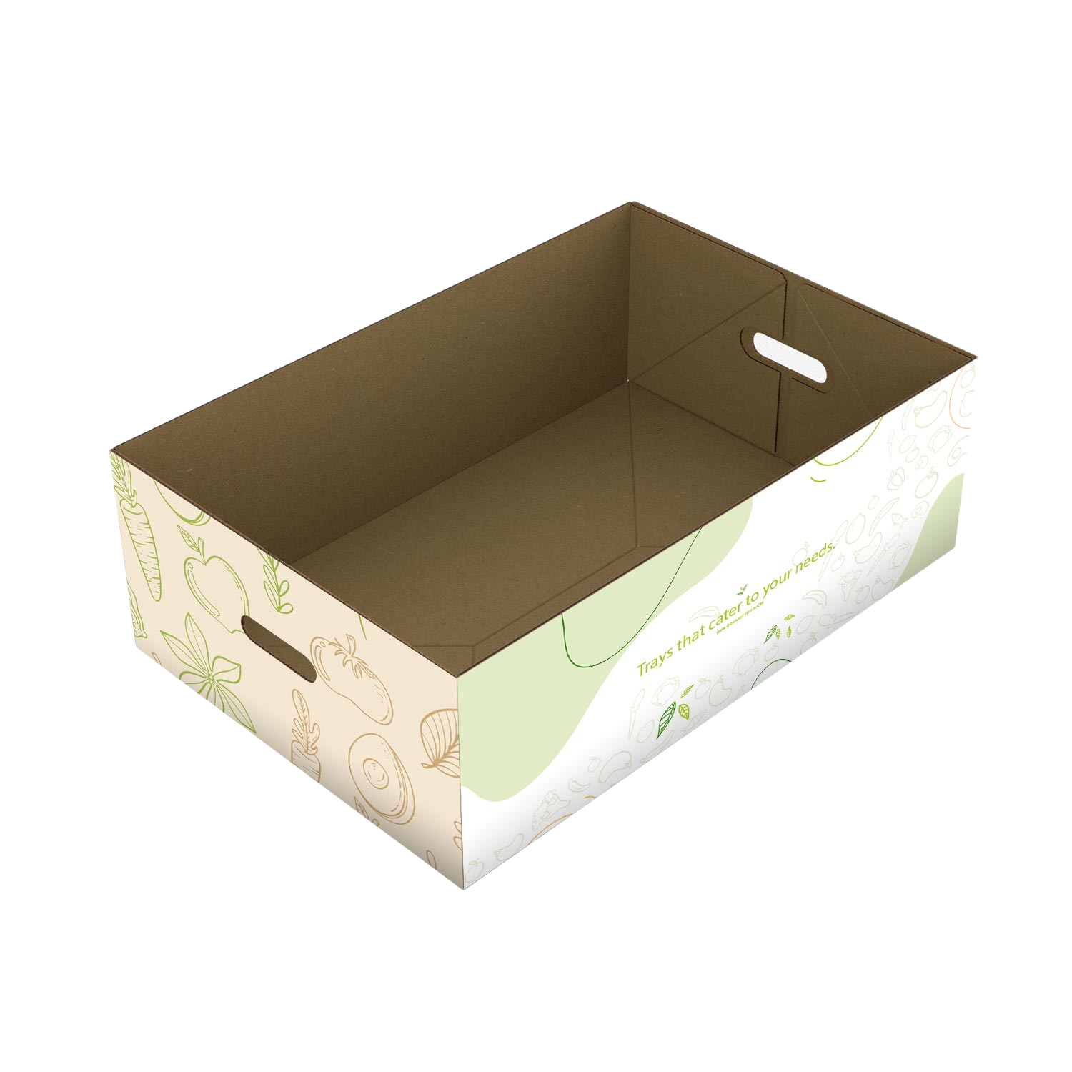 foldable tray food packaging