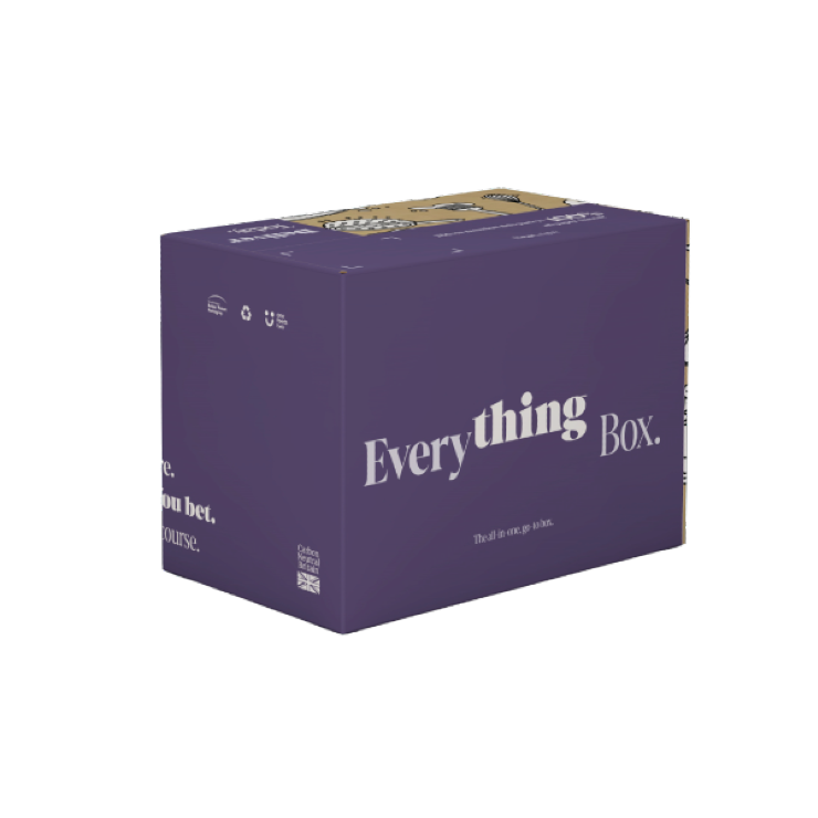 Insulated delivery cardboard box