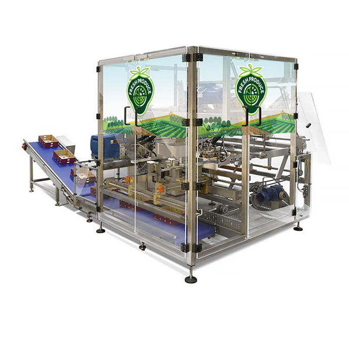 Tray erectors fresh produce