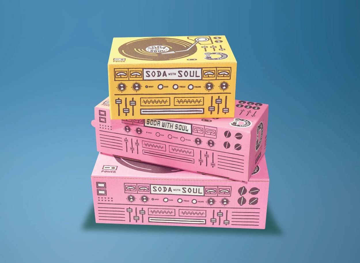 Dalstons Soda eCommerce Packaging