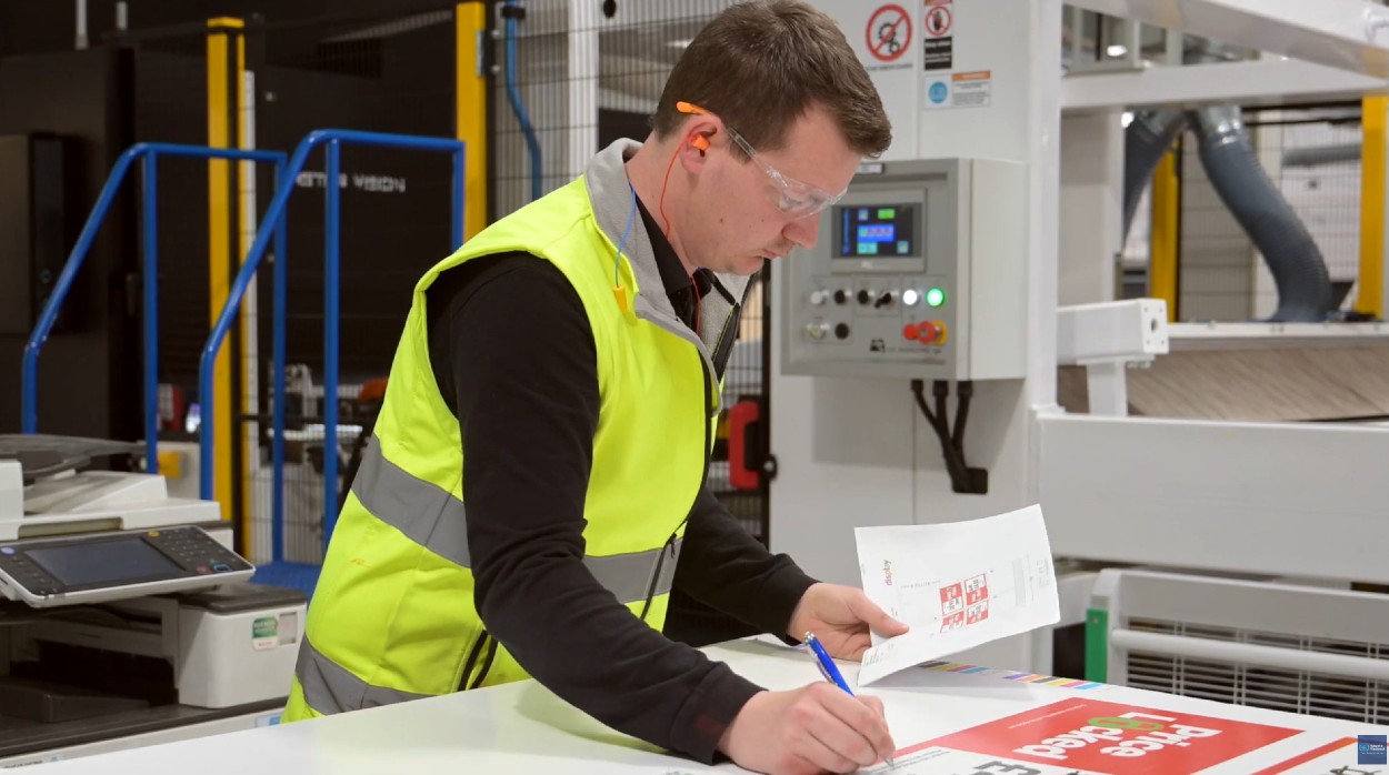 Digital printing packaging