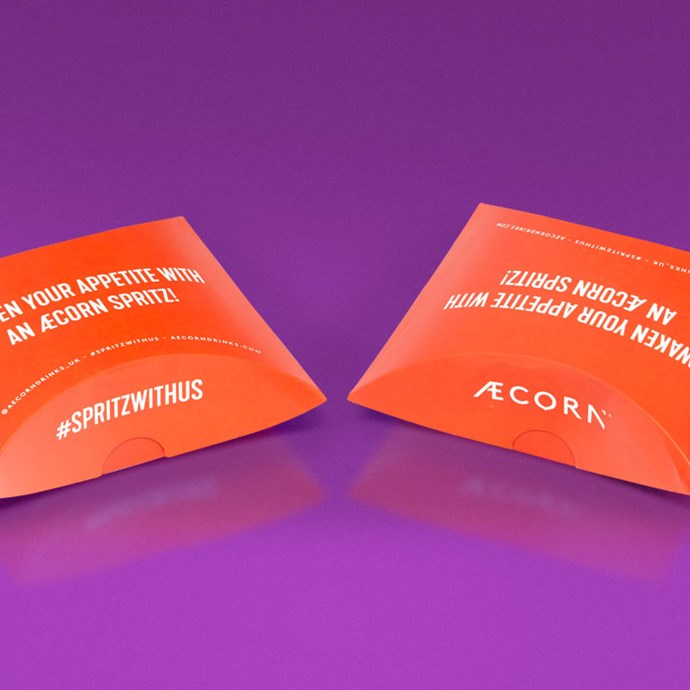 Æcorn Drinks Pillow Boxes Create Quite The Stir - Featured Image | Smurfit Kappa Saxon | Saxon Packaging