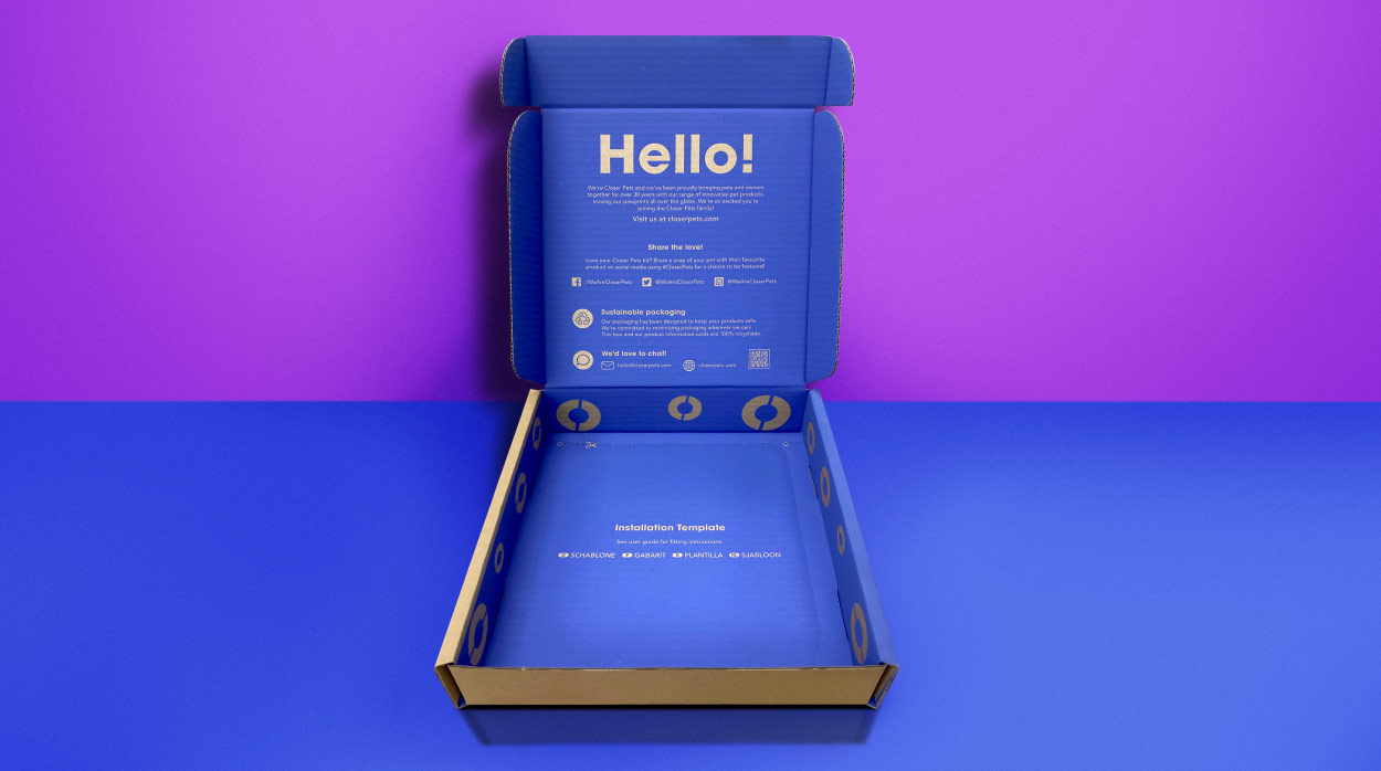 Amazon Certified eCommerce Packaging For Closer Pets