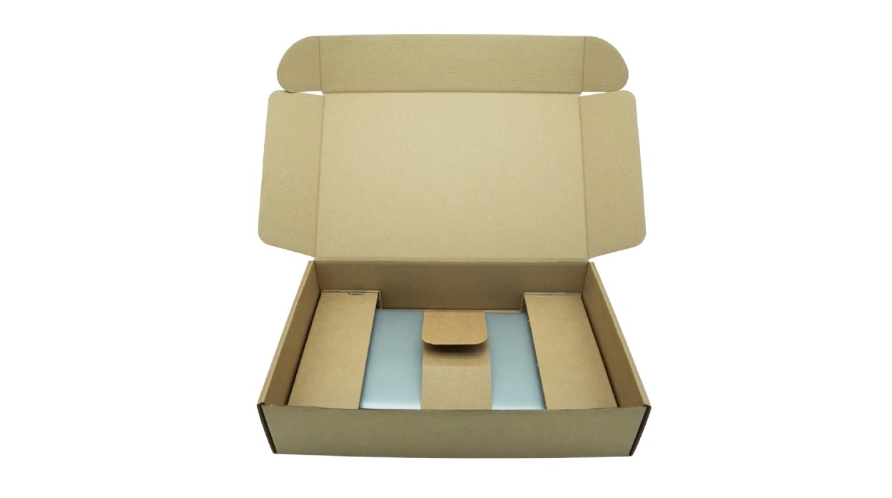 Laptop packaging box