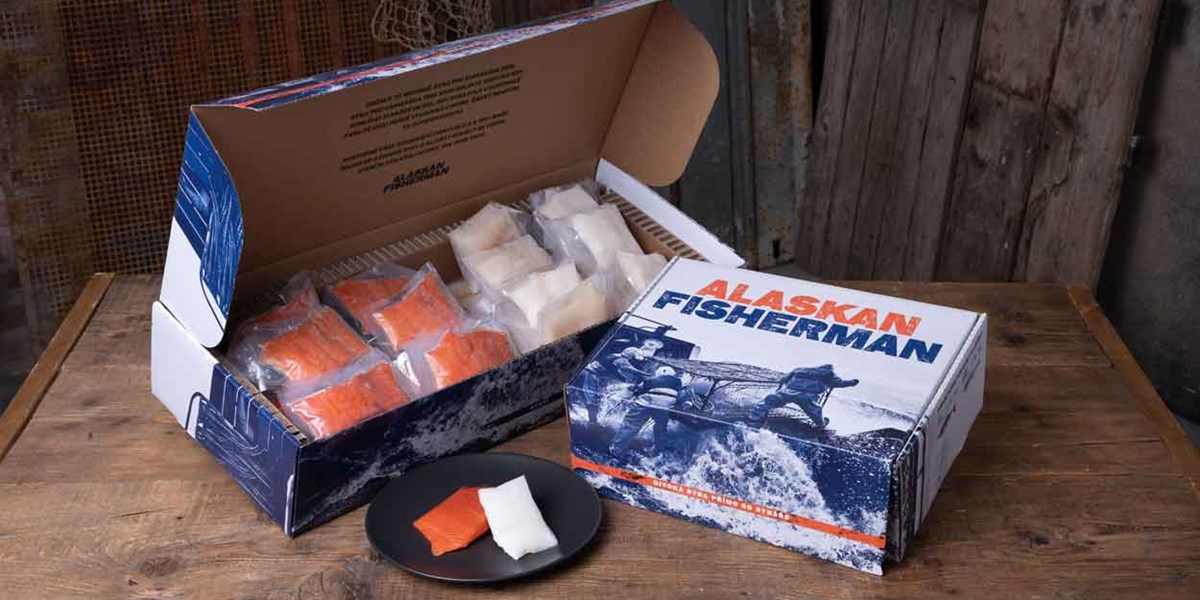 Frozen Fish box, Insulated packaging