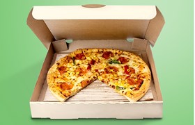 Corrugated pizza pads