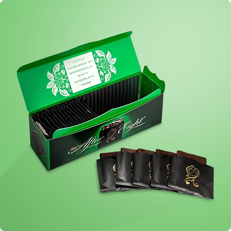 Confectionery cardboard liners