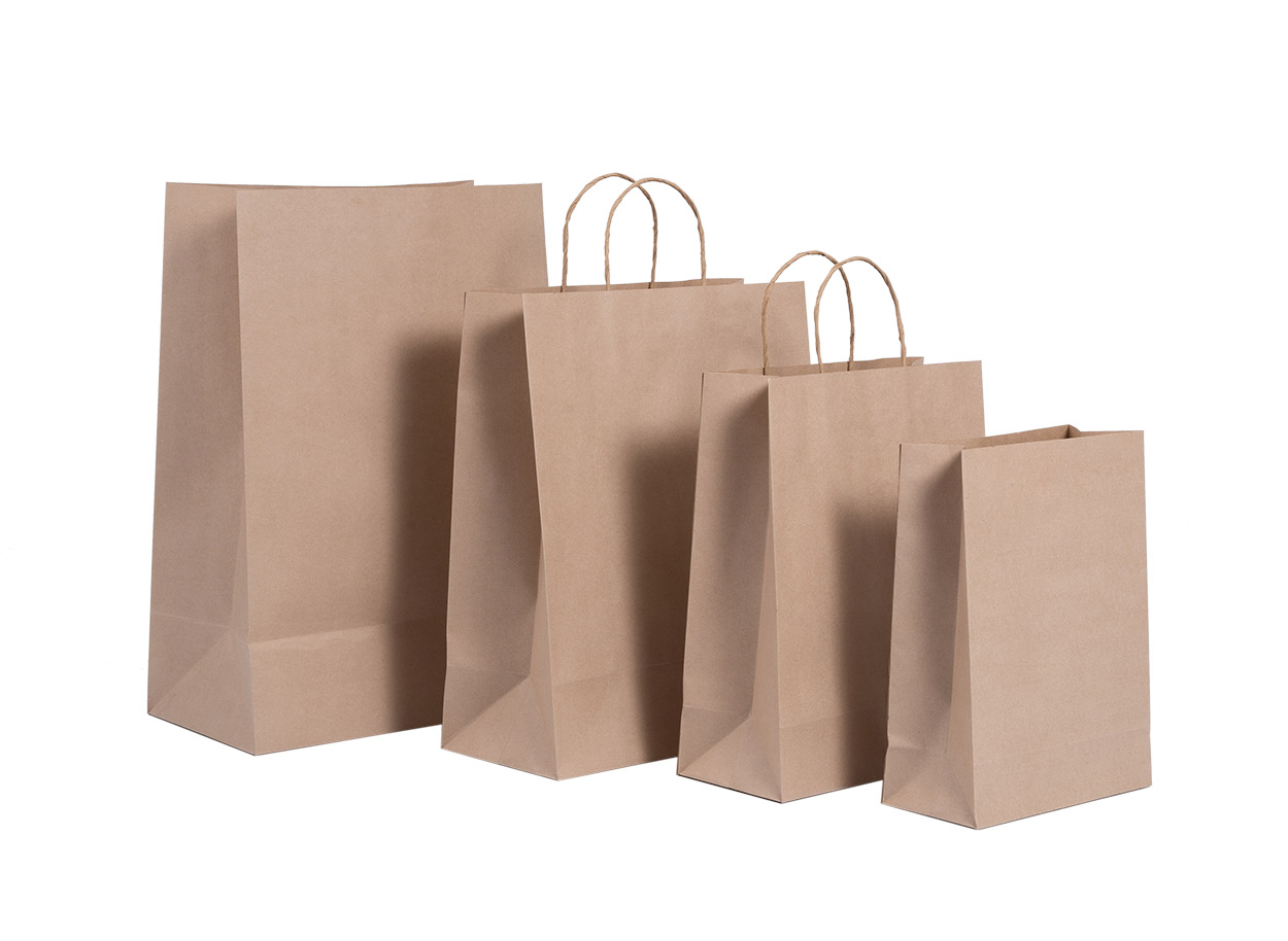 Bag Packaging, Sack Packaging, paper bags