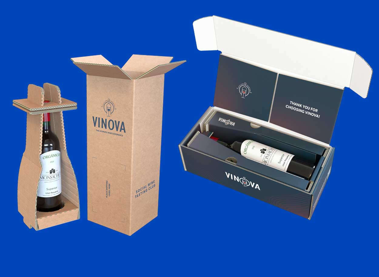 Single Bottle Packaging, Packaging for wine bottles, Wine Packaging