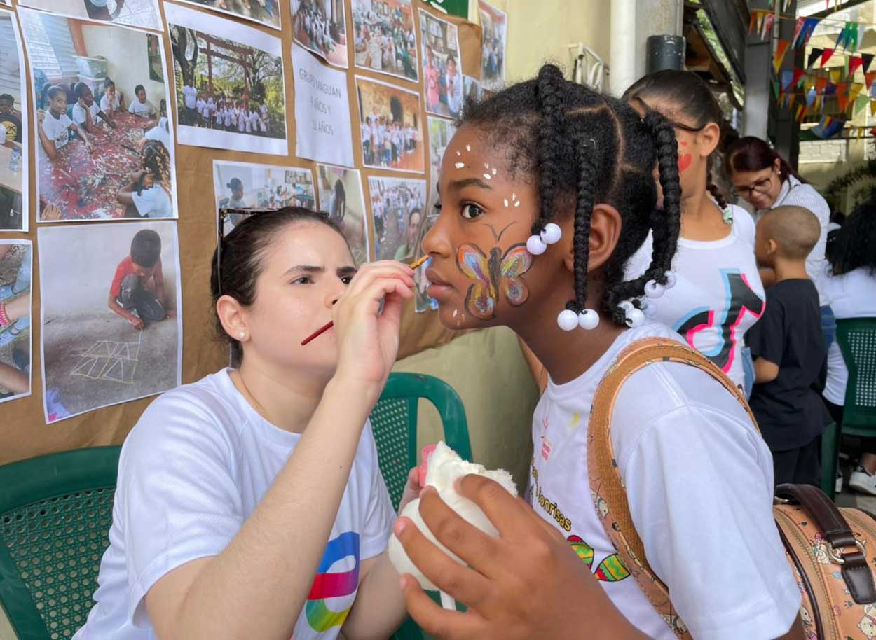 Community Involvement facepainting
