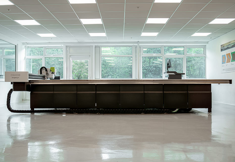 New 'Big Box' Sample Table at Smurfit Kappa Abercarn